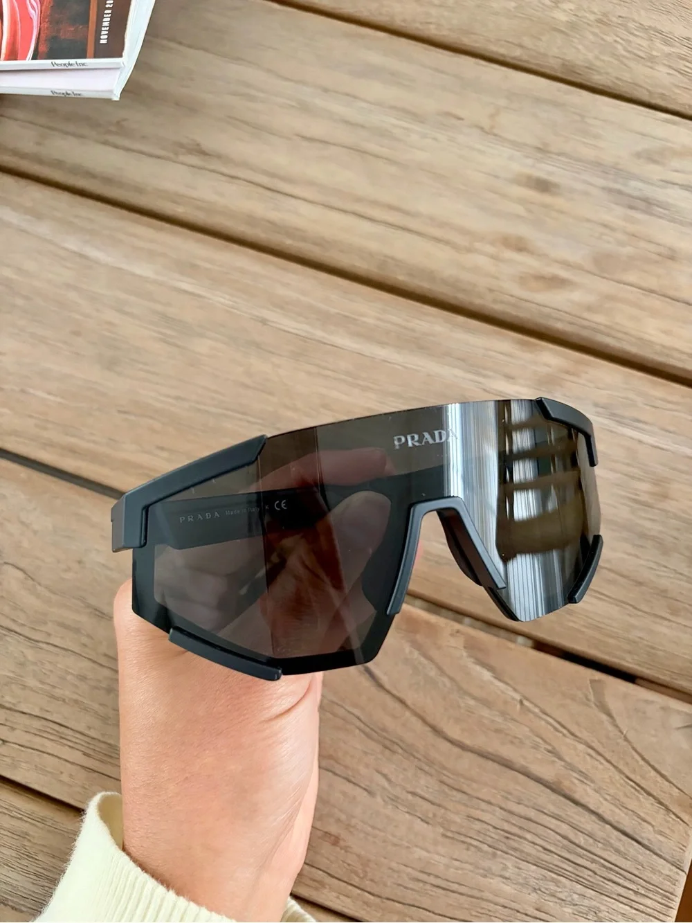 Prada Men’s Linea Rossa Sunglasses